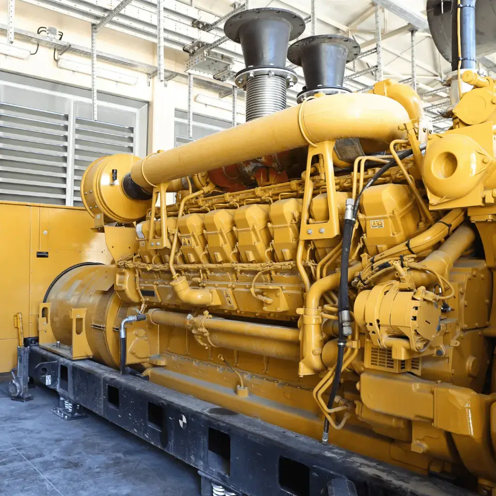 Industrial gas engine for power generation